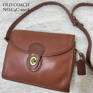 コーチ(COACH)の希少⭐︎オールドコーチ USA製 ターンロック デボンバッグ  ショルダーバッグ(ショルダーバッグ)