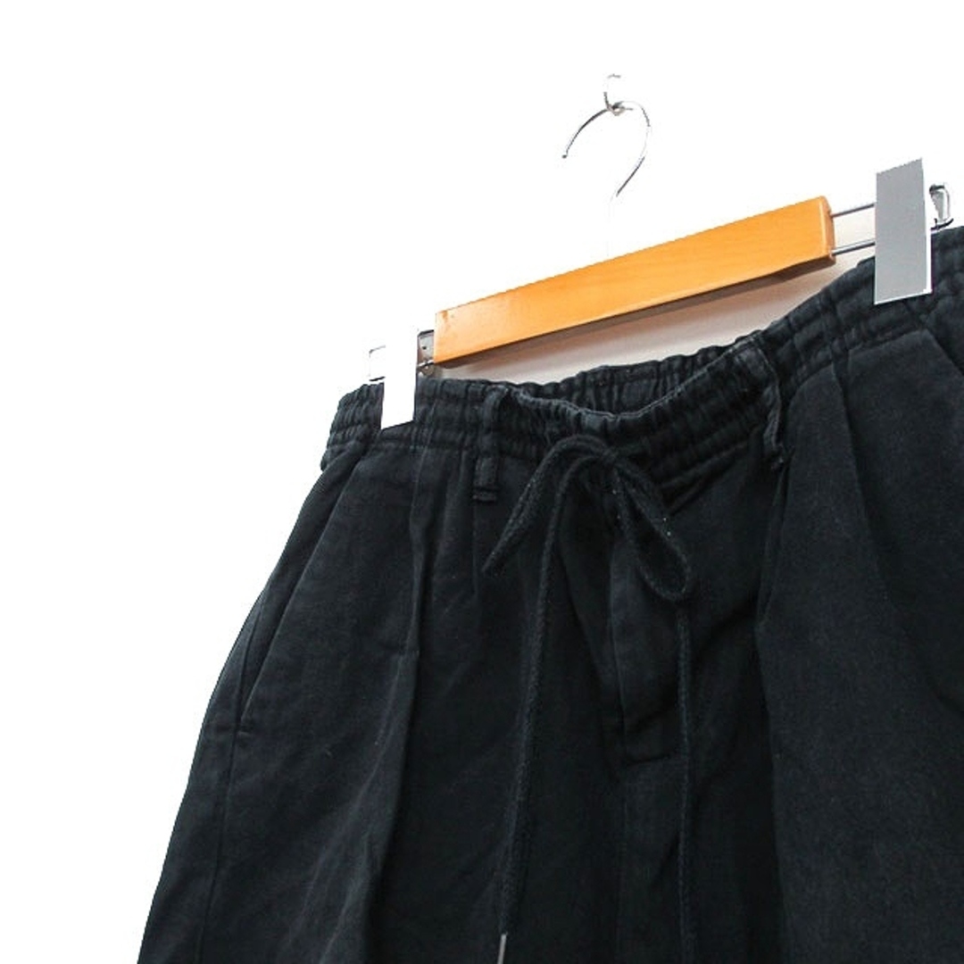 BROWNY(ブラウニー)のブラウニー BROWNY ハーフパンツ ギャザー コットン シンプル M メンズのパンツ(ショートパンツ)の商品写真