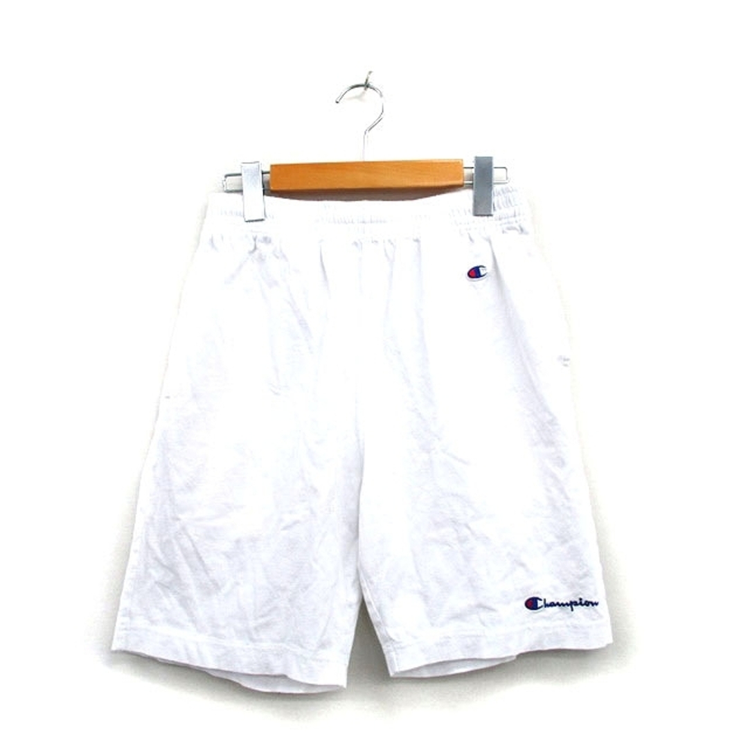 Champion(チャンピオン)のチャンピオン CHAMPION ハーフパンツ コットン ロゴ ワッペン M レディースのパンツ(ショートパンツ)の商品写真