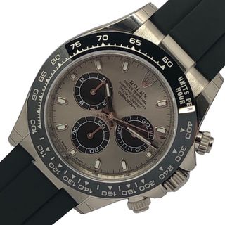 ロレックス(ROLEX)の　ロレックス ROLEX デイトナ スチールブラック 116519LN シルバー K18WG/ラバーベルト 自動巻き メンズ 腕時計(その他)