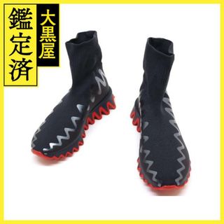 クリスチャンルブタン(Christian Louboutin)のルブタン　ルビシャーク　ソックススニーカー　メンズ41ハーフ　【200】(スニーカー)