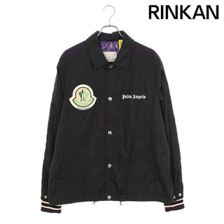 モンクレール(MONCLER)のモンクレールジーニアス ×パームエンジェルス Palm Angels  JIM E209L4130850 ロゴワッペン付きコーチジャケットブルゾン メンズ 2(ブルゾン)