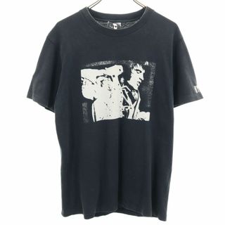 エイチジー(HG)のエイチジー 日本製 プリント エルビス・プレスリー 半袖 Tシャツ S ブラック HG バンT HYSTERIC GLAMOUR メンズ 古着 【240328】 メール便可(Tシャツ/カットソー(半袖/袖なし))