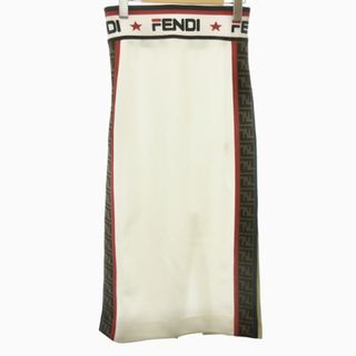 FENDI - FENDI × フィラ コラボ スカート ジャージ ウエストゴム 38 約M