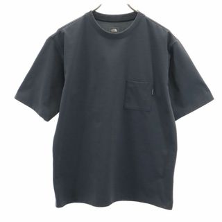 ザノースフェイス(THE NORTH FACE)のザノースフェイス NT11968 アウトドア 半袖 Tシャツ S ブラック THE NORTH FACE ポケT メンズ 古着 【240328】 メール便可(Tシャツ/カットソー(半袖/袖なし))