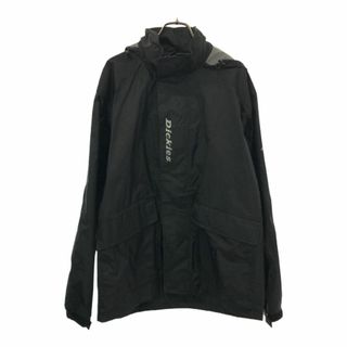 ディッキーズ(Dickies)のディッキーズ 長袖 ナイロンジャケット M ブラック Dickies メンズ 古着 【240328】(ナイロンジャケット)