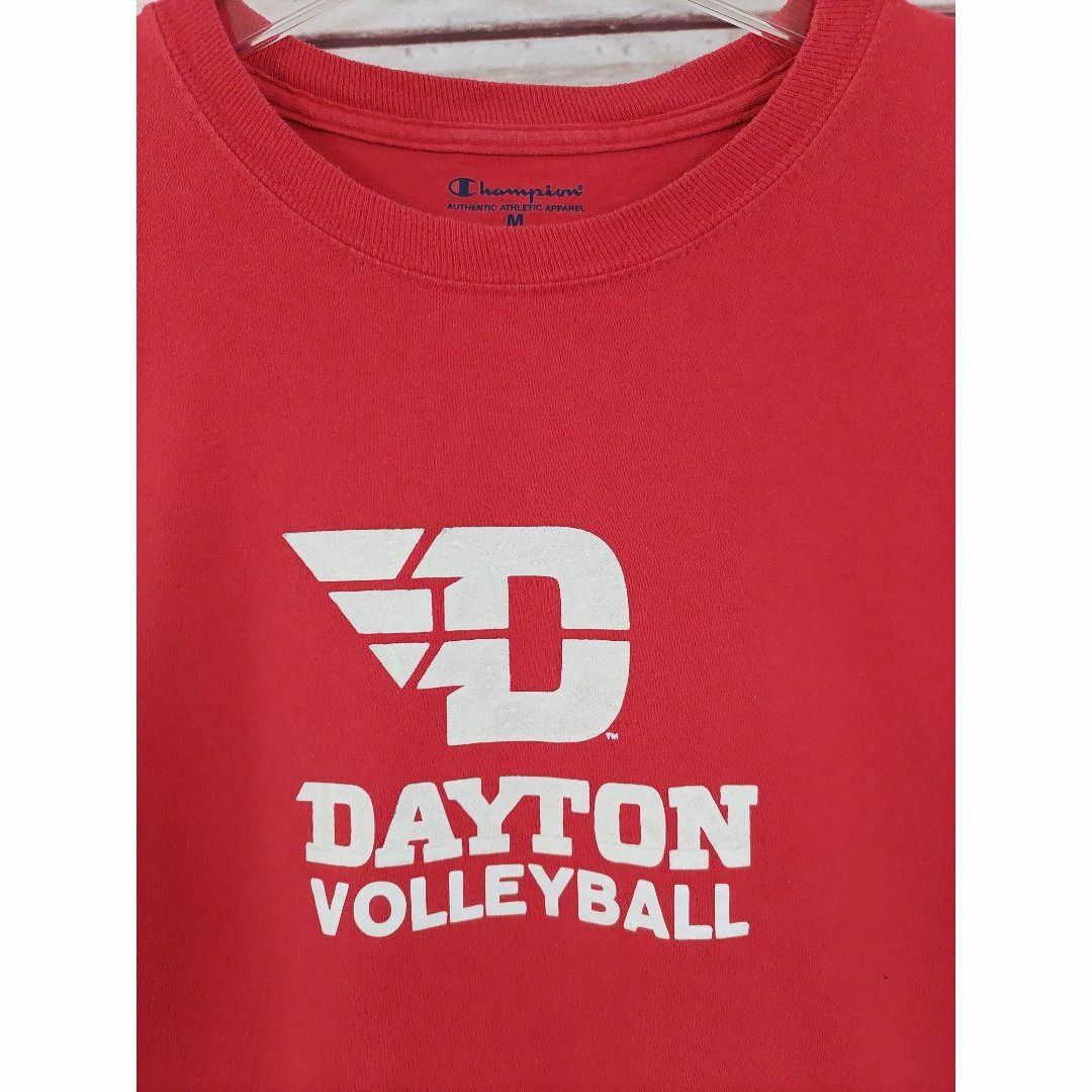 Champion(チャンピオン)のChampion　チャンピオン　古着　Tシャツ　半袖　DAYTON　バレーボール メンズのトップス(Tシャツ/カットソー(半袖/袖なし))の商品写真