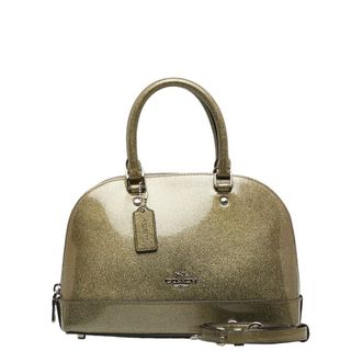 コーチ(COACH)の美品 コーチ ラメ ハンドバッグ ショルダーバッグ 2WAY F29134 エナメル レディース COACH 【1-0139536】(ハンドバッグ)