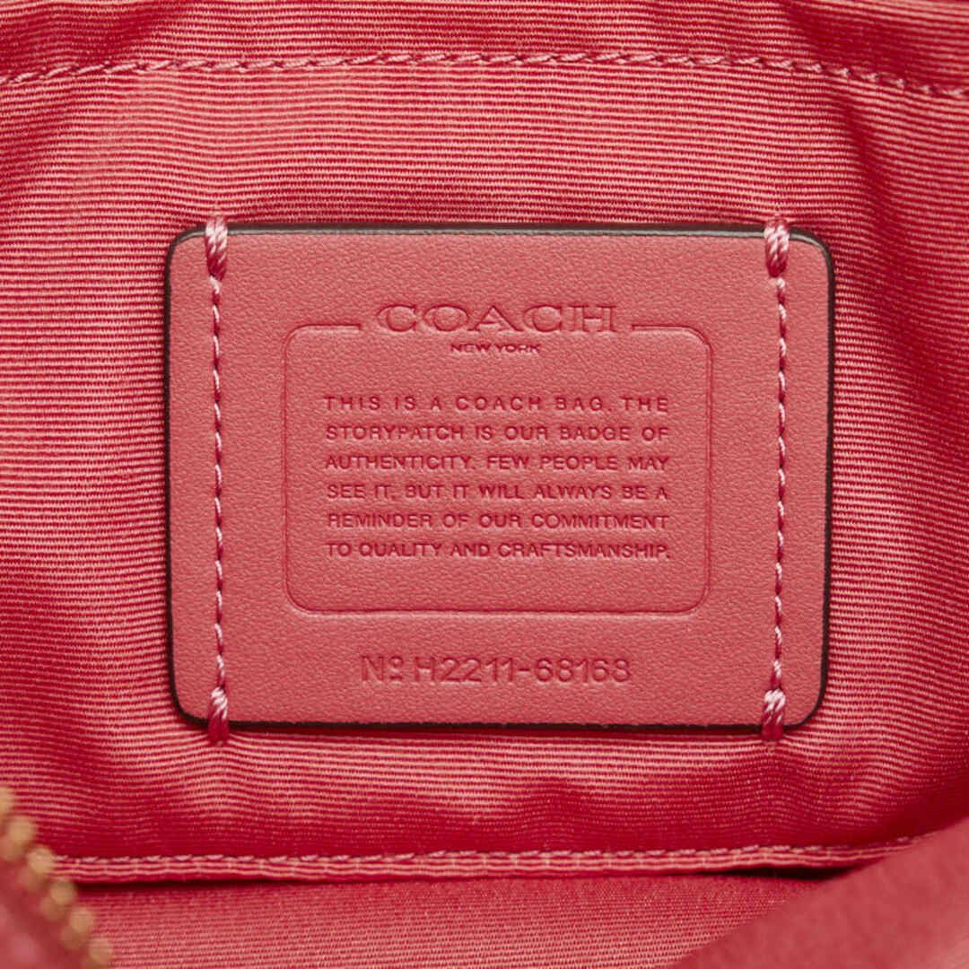 COACH(コーチ)の美品 コーチ シグネチャー 斜め掛け ショルダーバッグ クロスボディバッグ 68168 PVC レディース COACH 【1-0139546】 レディースのバッグ(ショルダーバッグ)の商品写真