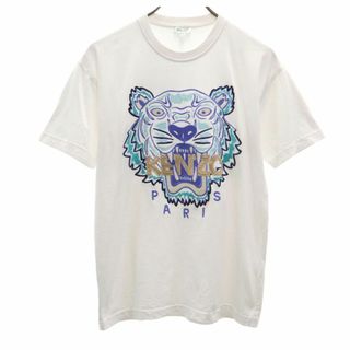 ケンゾー(KENZO)のケンゾー 半袖 Tシャツ S 白 KENZO メンズ 古着 【240328】 メール便可(Tシャツ/カットソー(半袖/袖なし))