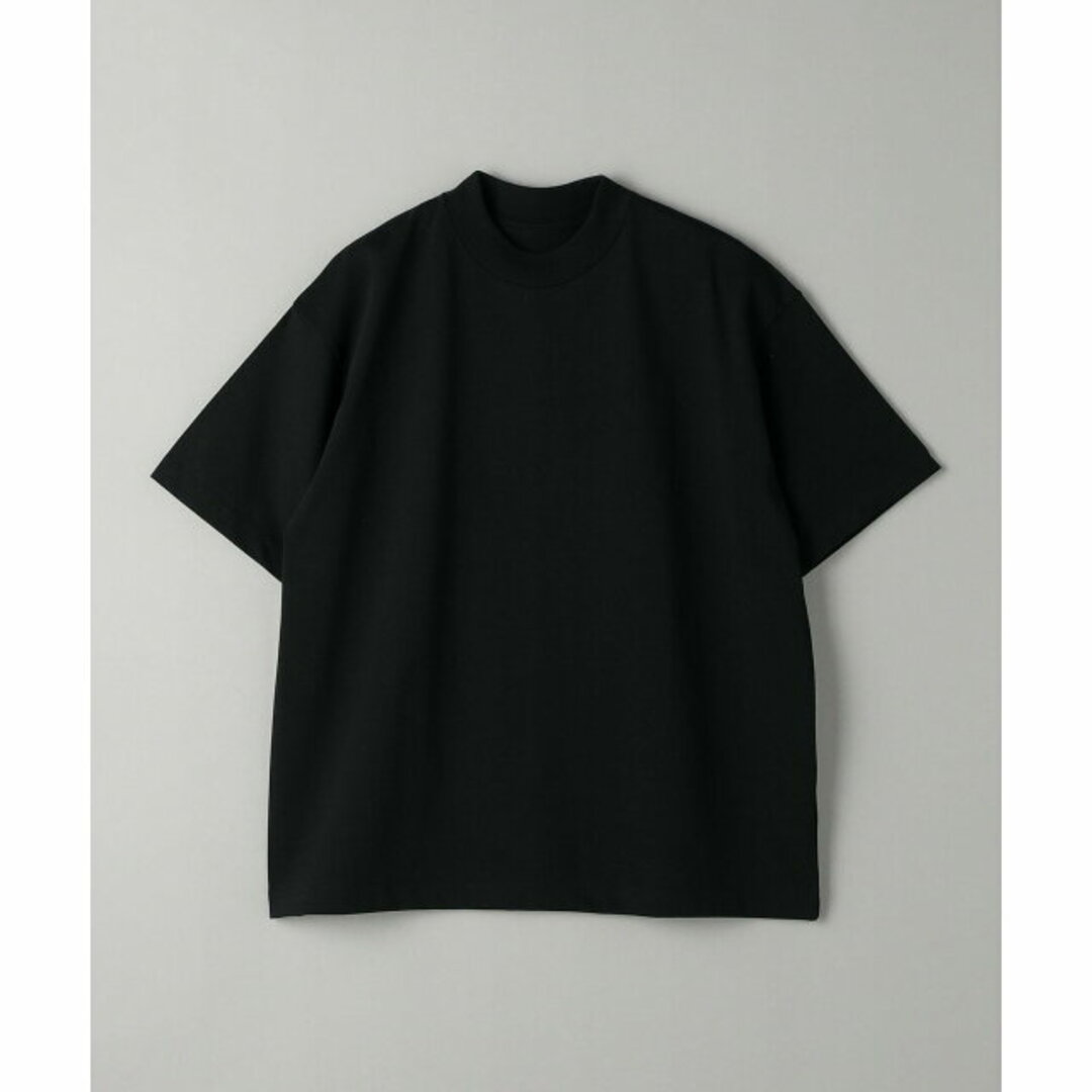 BEAUTY&YOUTH UNITED ARROWS(ビューティアンドユースユナイテッドアローズ)の【BLACK】コットン モックネック Tシャツ レディースのトップス(カットソー(長袖/七分))の商品写真