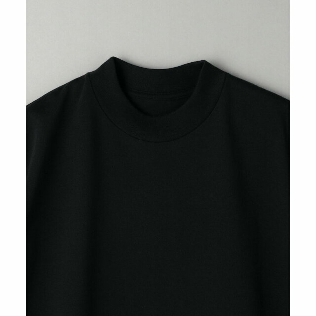 BEAUTY&YOUTH UNITED ARROWS(ビューティアンドユースユナイテッドアローズ)の【BLACK】コットン モックネック Tシャツ レディースのトップス(カットソー(長袖/七分))の商品写真