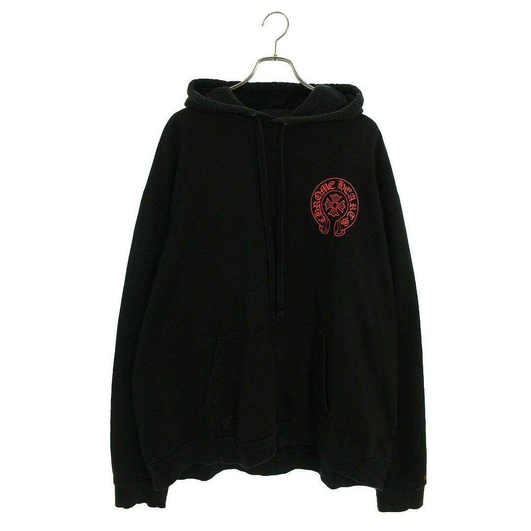 Chrome Hearts(クロムハーツ)のクロムハーツ  WWW.CHROMEHEARTS.COM HOODIE オンライン限定ホースシューバックプリントプルオーバーパーカー メンズ XXL メンズのトップス(パーカー)の商品写真