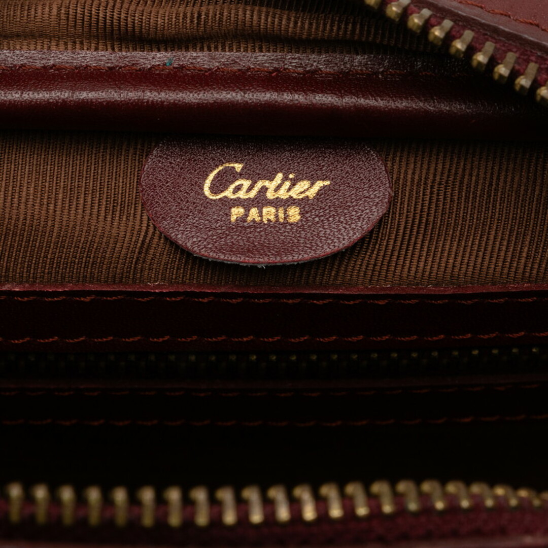 Cartier(カルティエ)のカルティエ マストライン 斜め掛け ショルダーバッグ スウェード レディース CARTIER 【1-0142559】 レディースのバッグ(ショルダーバッグ)の商品写真