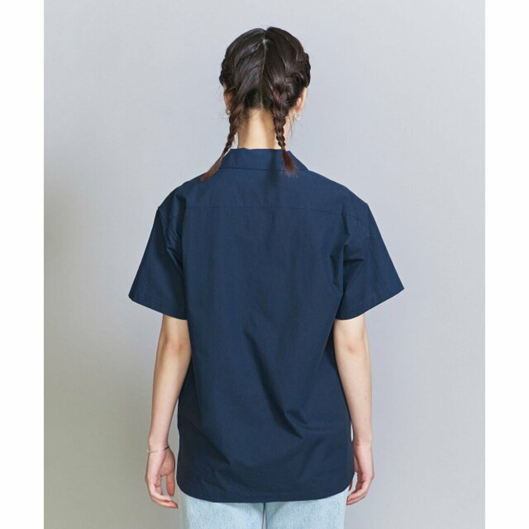 BEAUTY&YOUTH UNITED ARROWS(ビューティアンドユースユナイテッドアローズ)の【NAVY】【M】<WAVE UNION>エンブロイダリー シャツ レディースのトップス(シャツ/ブラウス(長袖/七分))の商品写真