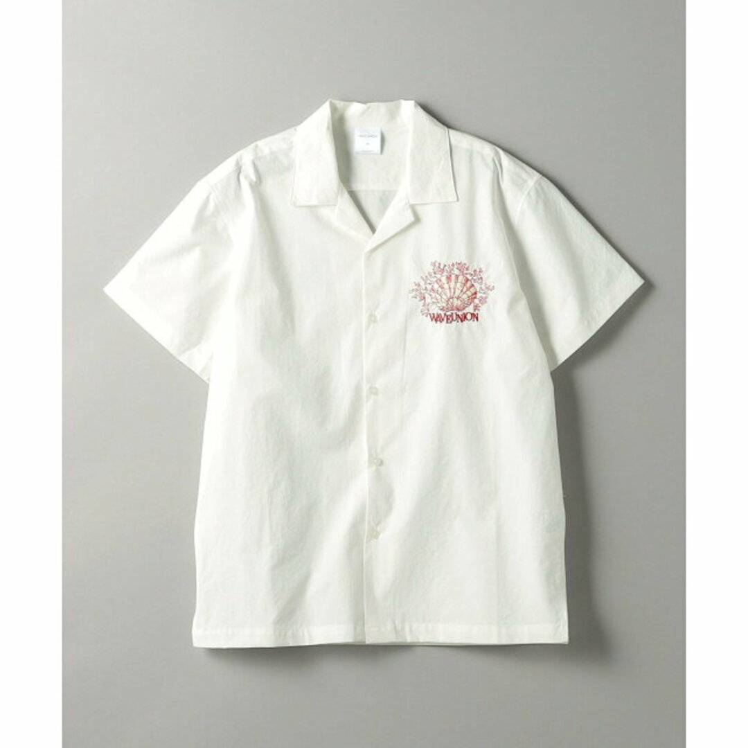 BEAUTY&YOUTH UNITED ARROWS(ビューティアンドユースユナイテッドアローズ)の【WHITE】【M】<WAVE UNION>エンブロイダリー シャツ レディースのトップス(シャツ/ブラウス(長袖/七分))の商品写真