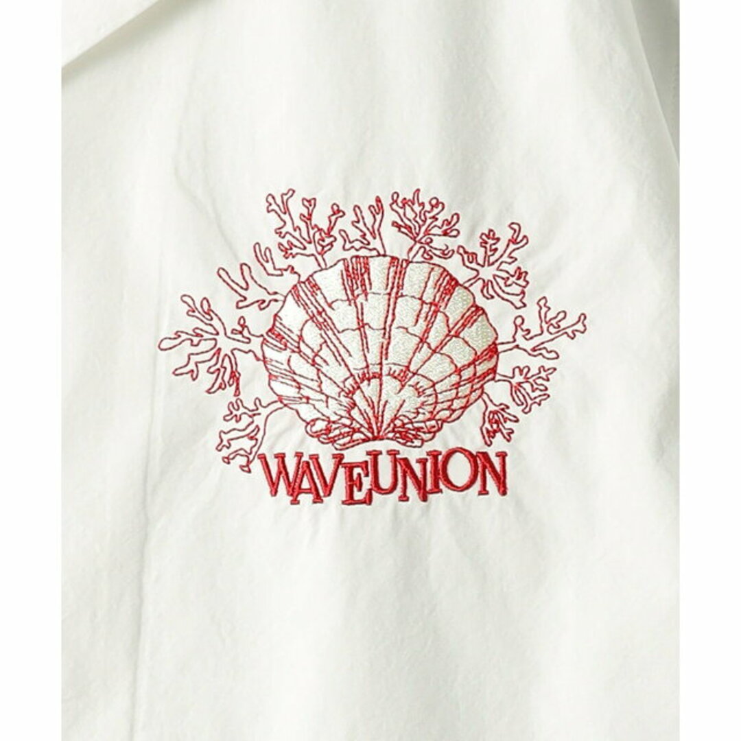 BEAUTY&YOUTH UNITED ARROWS(ビューティアンドユースユナイテッドアローズ)の【WHITE】<WAVE UNION>エンブロイダリー シャツ レディースのトップス(シャツ/ブラウス(長袖/七分))の商品写真