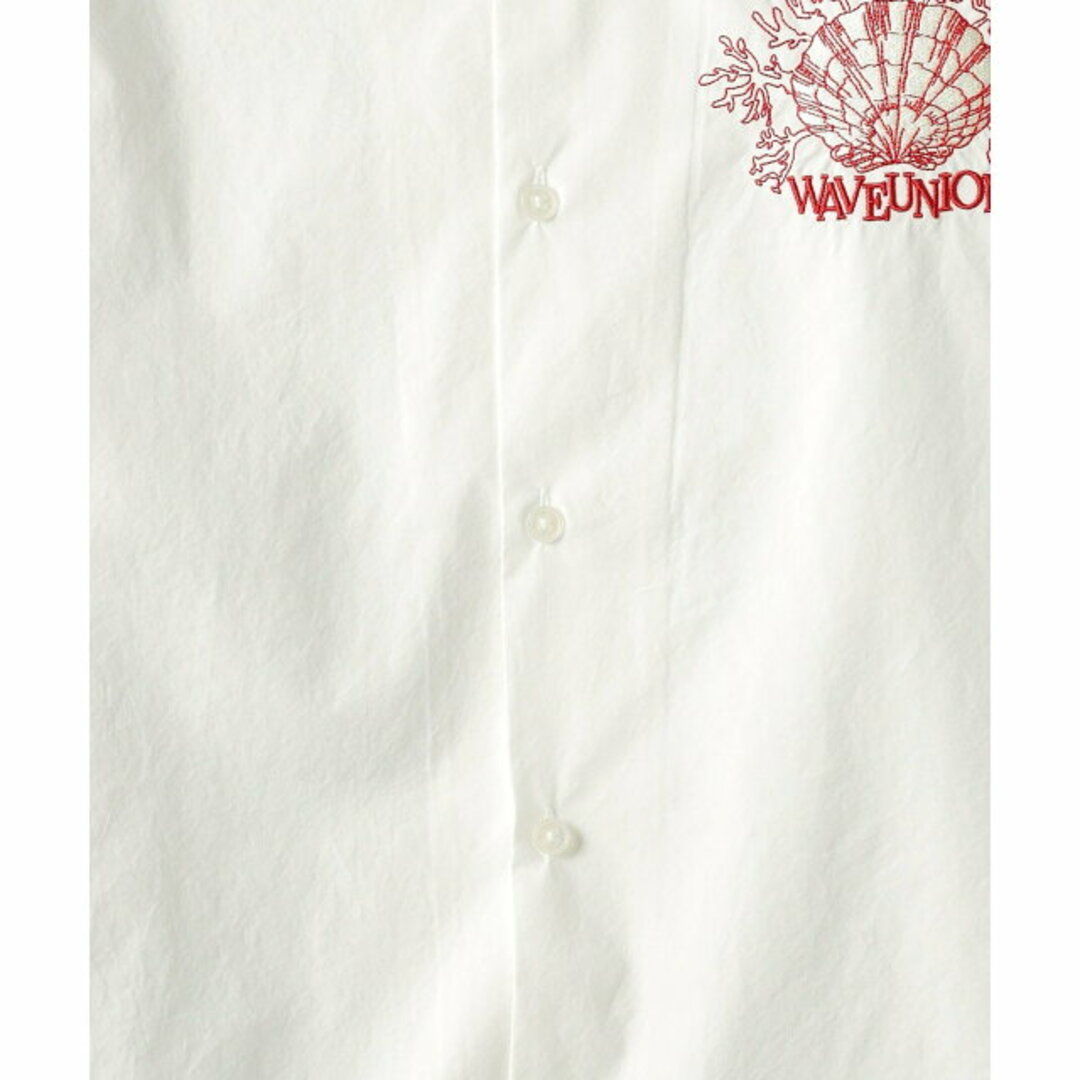 BEAUTY&YOUTH UNITED ARROWS(ビューティアンドユースユナイテッドアローズ)の【WHITE】<WAVE UNION>エンブロイダリー シャツ レディースのトップス(シャツ/ブラウス(長袖/七分))の商品写真