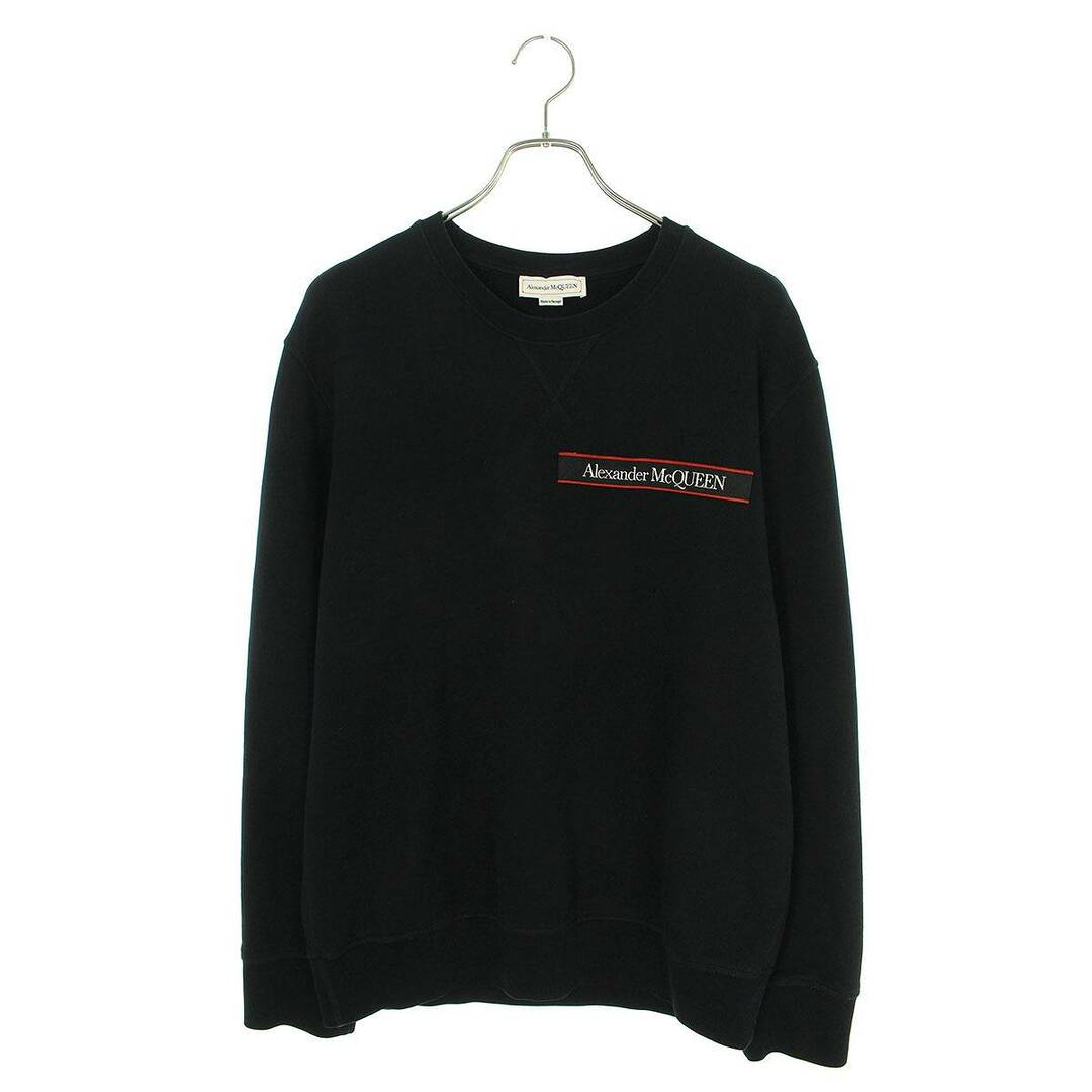 Alexander McQueen(アレキサンダーマックイーン)のアレキサンダーマックイーン  642663 QQX75 ロゴテープクルーネックスウェット メンズ XXL メンズのトップス(スウェット)の商品写真