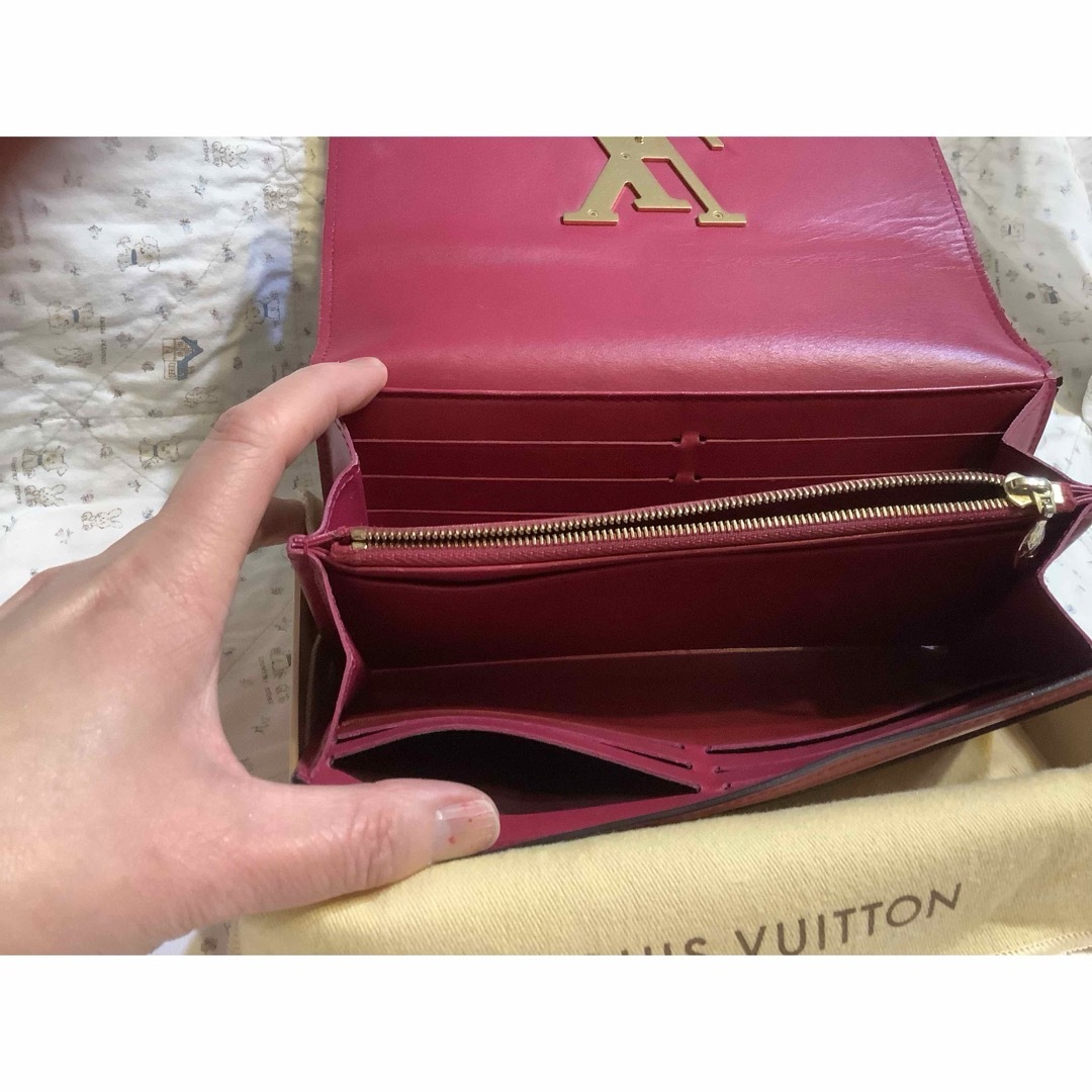 LOUIS VUITTON(ルイヴィトン)のルイヴィトン　ポルトフォイユルイーズ　長財布　最終値下げ！ レディースのファッション小物(財布)の商品写真