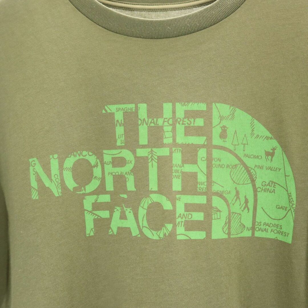 THE NORTH FACE(ザノースフェイス)のノースフェイス NT31701A アウトドア 半袖 Tシャツ M カーキ THE NORTH FACE メンズ 古着 【240328】 メール便可 メンズのトップス(Tシャツ/カットソー(半袖/袖なし))の商品写真