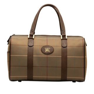 バーバリー(BURBERRY)のバーバリー チェック ボストンバッグ ナイロン レディース BURBERRY 【1-0143247】(ボストンバッグ)