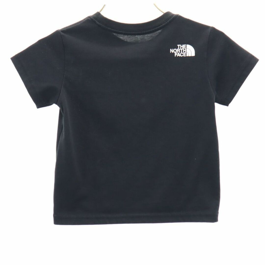 THE NORTH FACE(ザノースフェイス)のノースフェイス NTJ32251 アウトドア 半袖 Tシャツ 100 黒 THE NORTH FACE キッズ 古着 【240328】 メール便可 キッズ/ベビー/マタニティのキッズ服男の子用(90cm~)(Tシャツ/カットソー)の商品写真