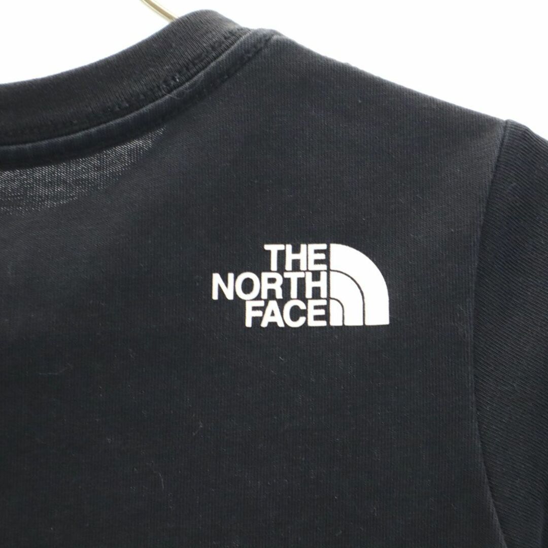 THE NORTH FACE(ザノースフェイス)のノースフェイス NTJ32251 アウトドア 半袖 Tシャツ 100 黒 THE NORTH FACE キッズ 古着 【240328】 メール便可 キッズ/ベビー/マタニティのキッズ服男の子用(90cm~)(Tシャツ/カットソー)の商品写真