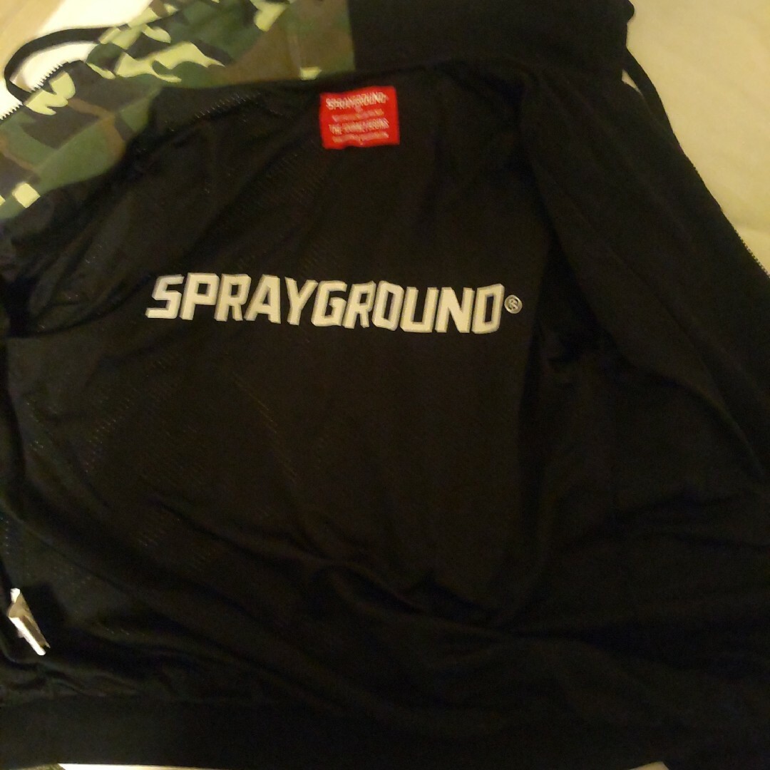 SPRAYGROUND(スプレイグラウンド)のレア SPRAY GROUND スプレーグラウンド パーカー ジップアップ メンズのトップス(パーカー)の商品写真