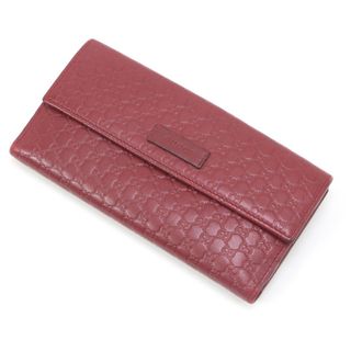 グッチ(Gucci)の$$ GUCCI グッチ マイクログッチ 2つ折り長財布 449393(財布)