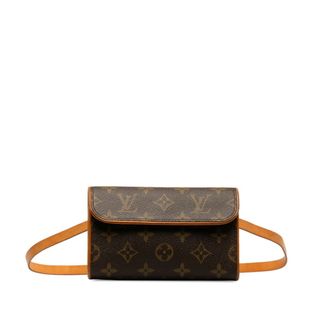 ルイヴィトン(LOUIS VUITTON)のルイ ヴィトン モノグラム ポシェット フロランティーヌ XS ボディバッグ ウエストバッグ M51855 PVC レディース LOUIS VUITTON 【222-43646】(ボディバッグ/ウエストポーチ)