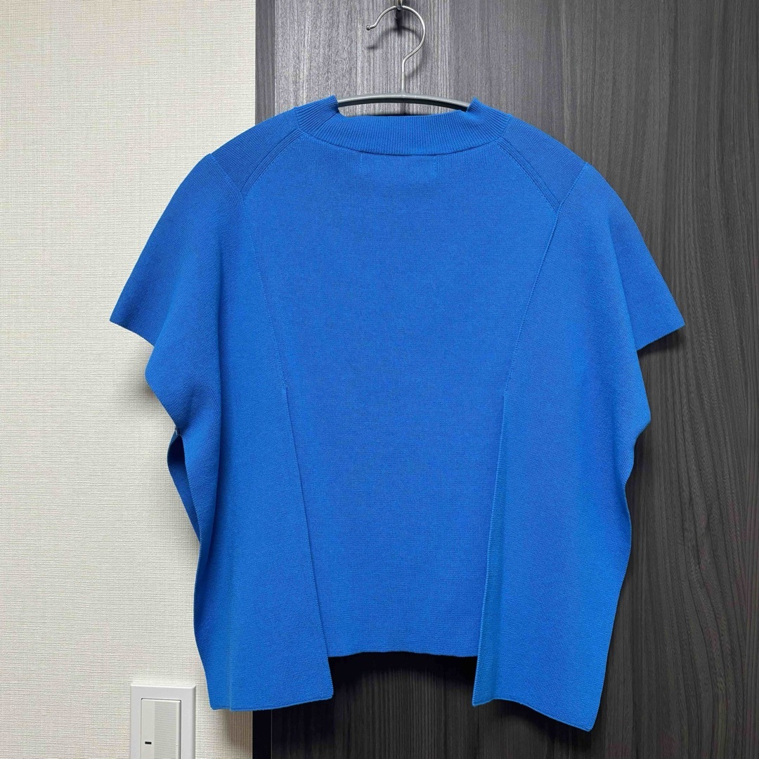 LE CIEL BLEU(ルシェルブルー)のLE CIEL BLEU ワイドテープニット Wide Tapes Knit レディースのトップス(ニット/セーター)の商品写真