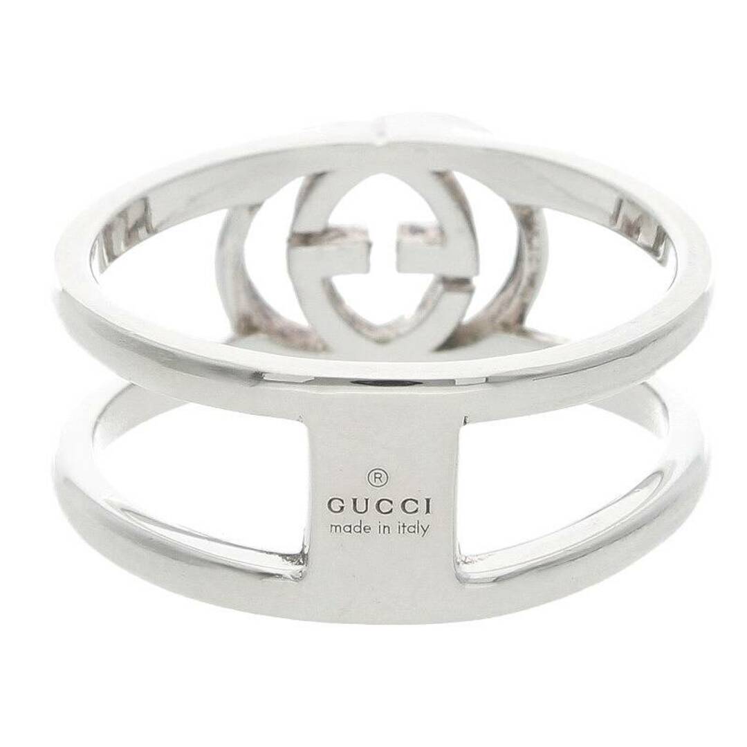 Gucci(グッチ)のグッチ インターロッキングGシルバーリング メンズ 20.5号 メンズのアクセサリー(リング(指輪))の商品写真