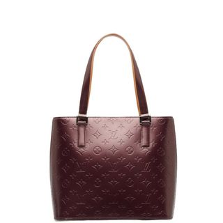 ルイヴィトン(LOUIS VUITTON)の美品 ルイ ヴィトン モノグラム マット ストックトン ハンドバッグ トートバッグ M55116 レザー レディース LOUIS VUITTON 【222-44071】(トートバッグ)