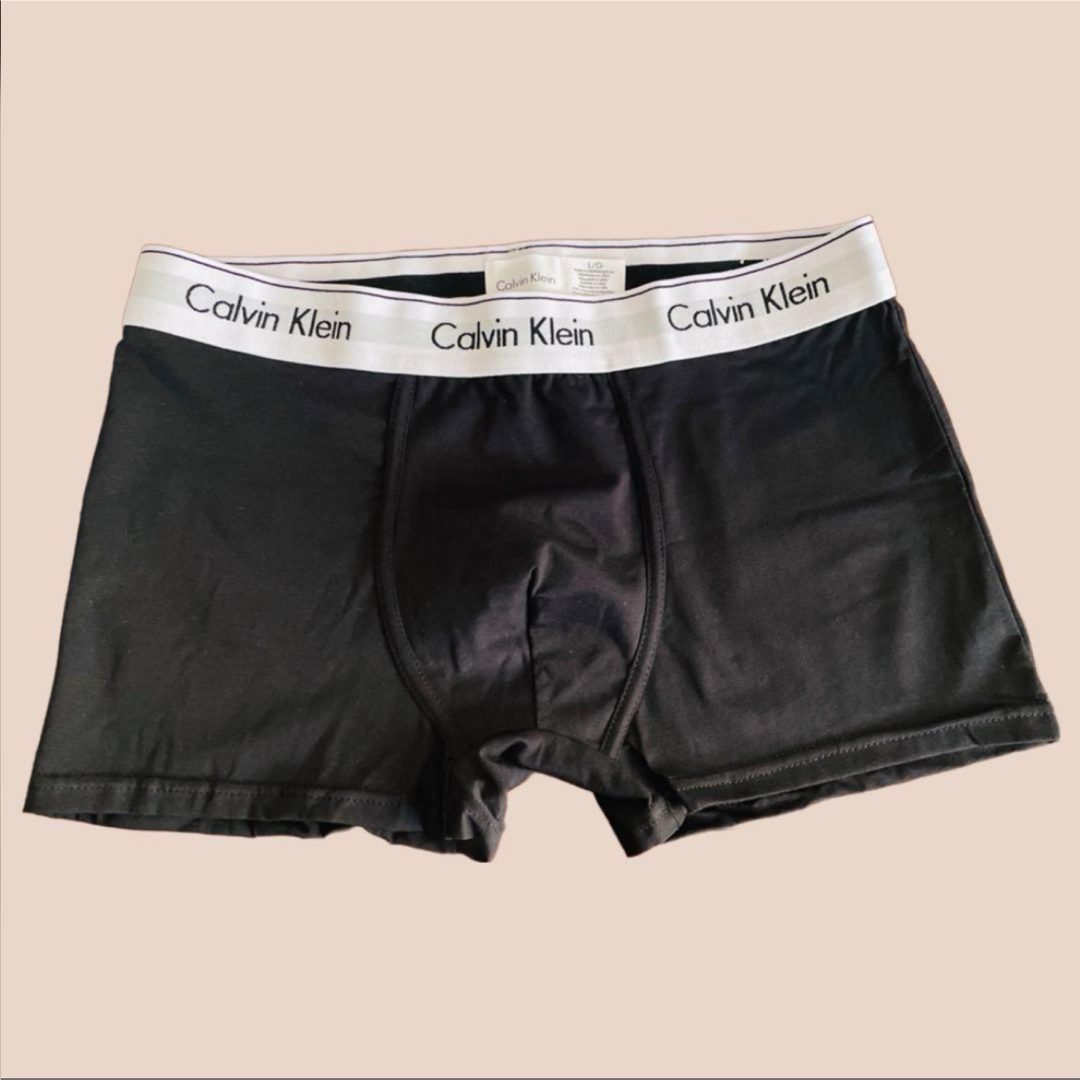 Calvin Klein(カルバンクライン)の【カルバン・クライン】メンズボクサーパンツ/ブラックの3枚セットM メンズのアンダーウェア(ボクサーパンツ)の商品写真