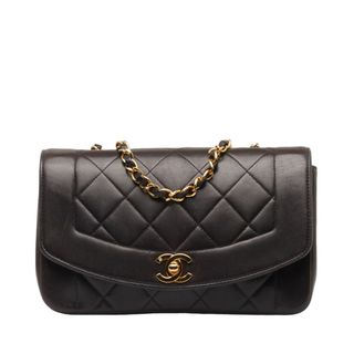 CHANEL - シャネル マトラッセ ダイアナ23 チェーン ショルダーバッグ ラムスキン レディース CHANEL 【222-44072】