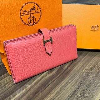 エルメス(Hermes)の⭐️美品 X刻印⭐️HERMES エルメス 財布 ベアン スフレ ゴールド金具(財布)