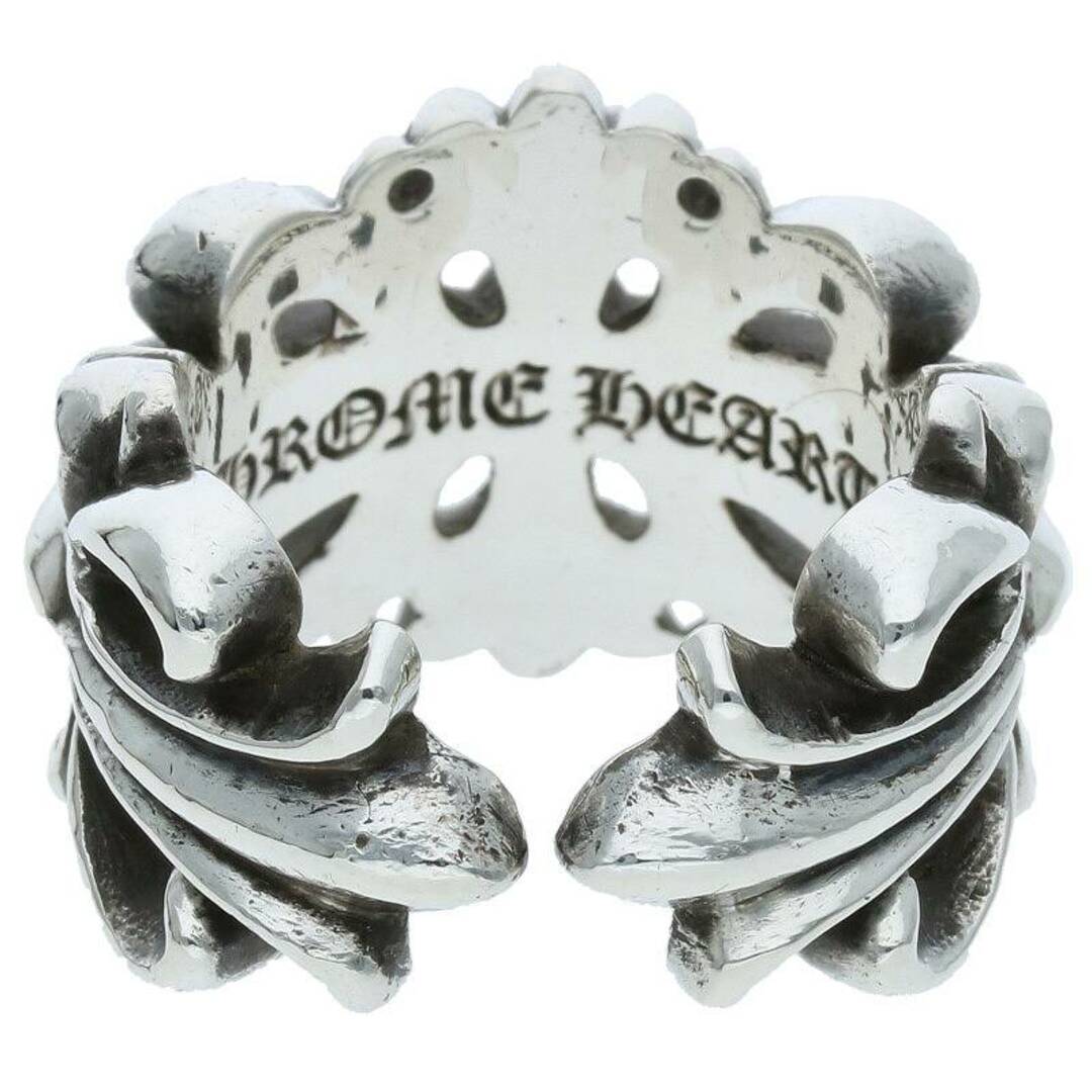 Chrome Hearts(クロムハーツ)のクロムハーツ  DBL FLRL CRS/ダブルフローラルクロス シルバーリング メンズ 12号 メンズのアクセサリー(リング(指輪))の商品写真