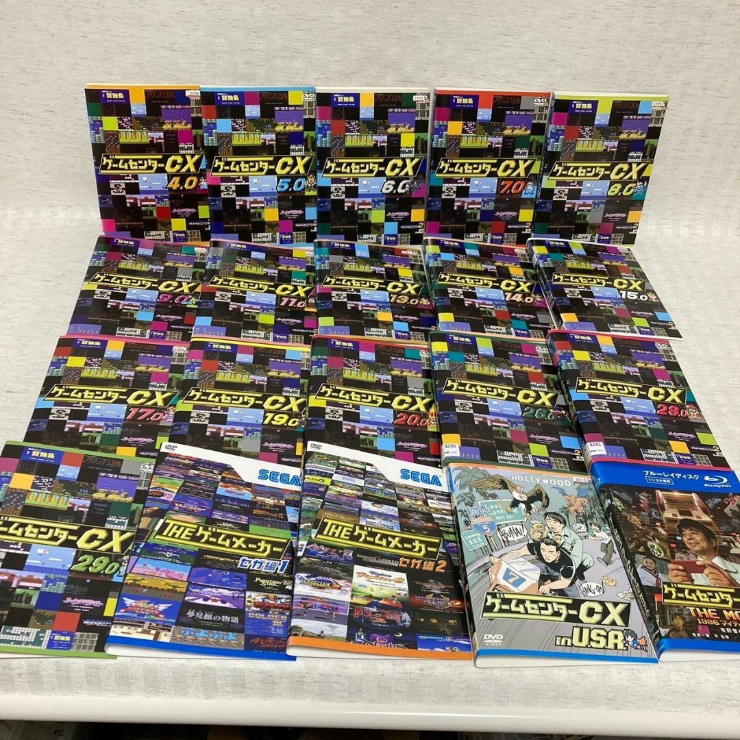 【DVD/Blu-ray】ゲームセンターCX　20枚セット　有野晋哉　レトロゲー エンタメ/ホビーのDVD/ブルーレイ(お笑い/バラエティ)の商品写真