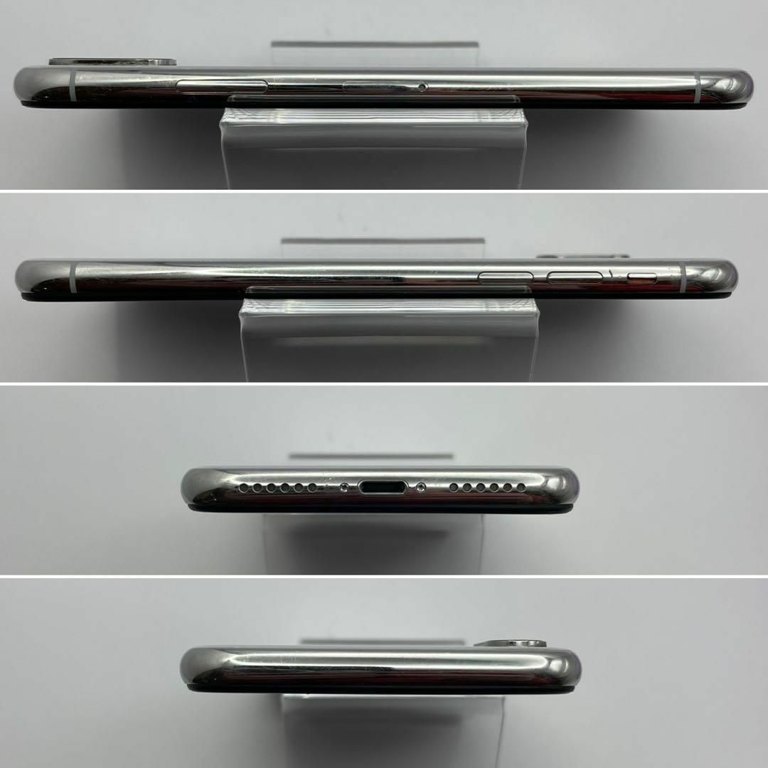 電池新品 iPhone X シルバー 256GB 本体 SIMフリー 完動品 スマホ/家電/カメラのスマートフォン/携帯電話(スマートフォン本体)の商品写真