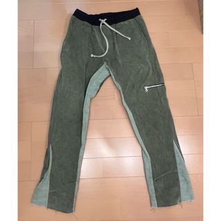 ASKYURSELF Zip Flare Canvas Jogger 34(ワークパンツ/カーゴパンツ)