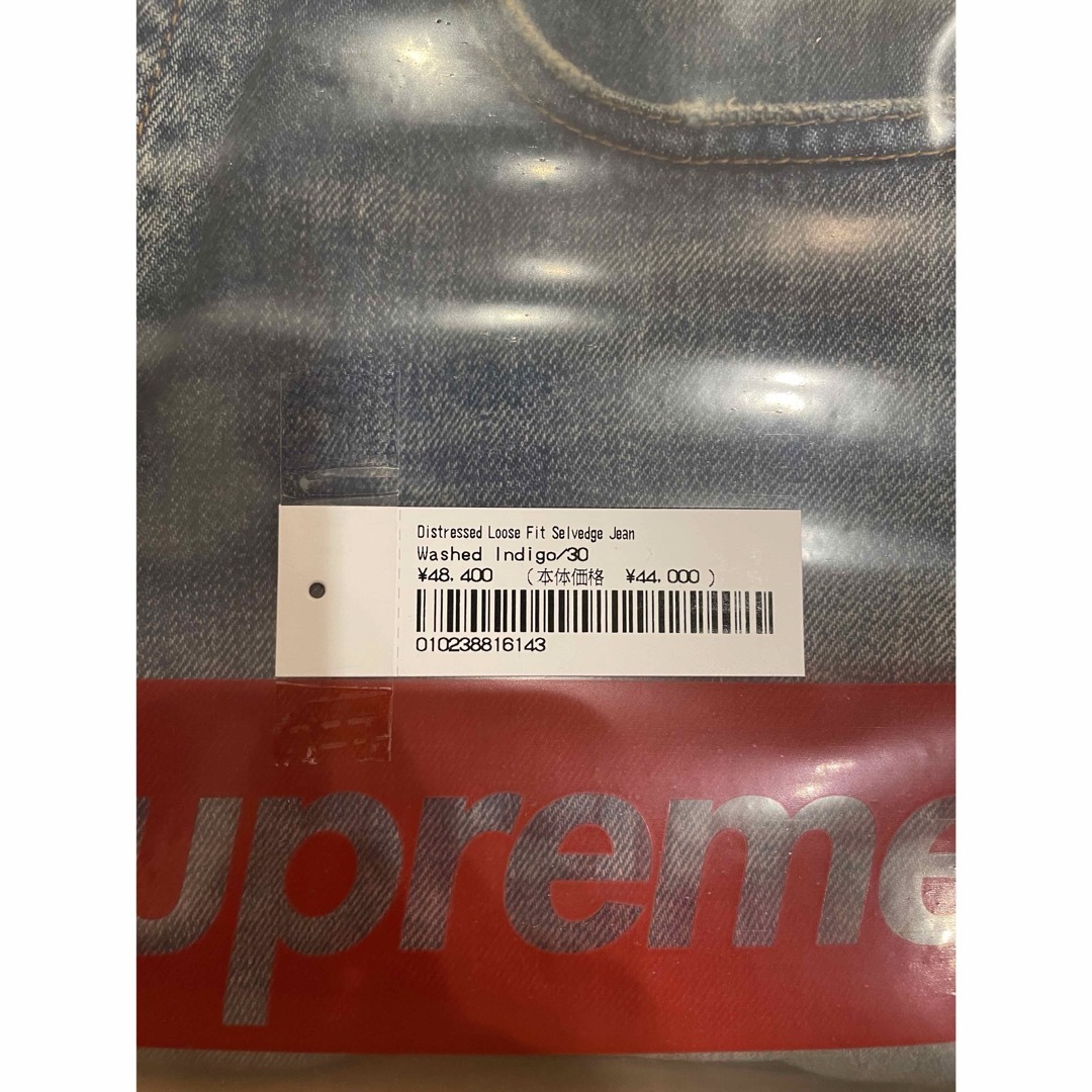 Supreme(シュプリーム)の30 Distressed Loose Fit Selvedge Jean メンズのパンツ(デニム/ジーンズ)の商品写真