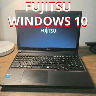 フジツウゼネラル(FUJITSU GENERAL)のノートPC FUJITSU I3 2.40GHz 4GB 500GB W10(ノートPC)