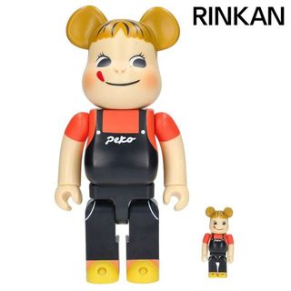 ベアブリック(BE@RBRICK)のベアブリック ×不二家のミルキー  コーヒーミルキー 100%&400% ペコちゃんフィギュア メンズ 100% 400%(フィギュア)