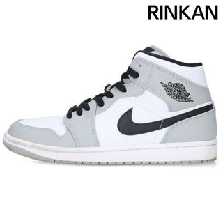 ナイキ(NIKE)のナイキ  AIR JORDAN 1 MID SMOKE GREY 554724-092 エアジョーダン1ミッドスモークグレースニーカー メンズ 26.5cm(スニーカー)