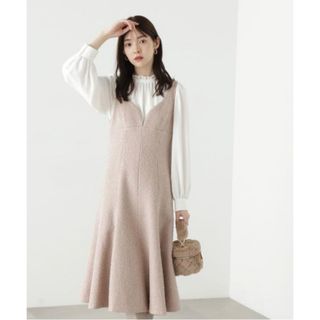 PROPORTION BODY DRESSING - プロポーションボディドレッシング ライトツイードジャンスカ/23AW 