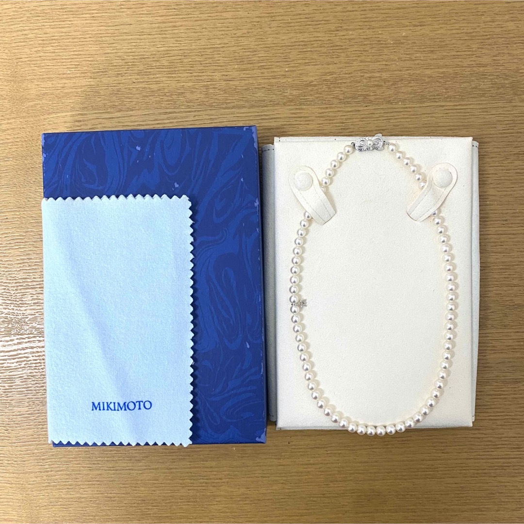 MIKIMOTO(ミキモト)の美品 MIKIMOTO ミキモト ベビーパール ネックレス SV ☆タサキ レディースのアクセサリー(ネックレス)の商品写真