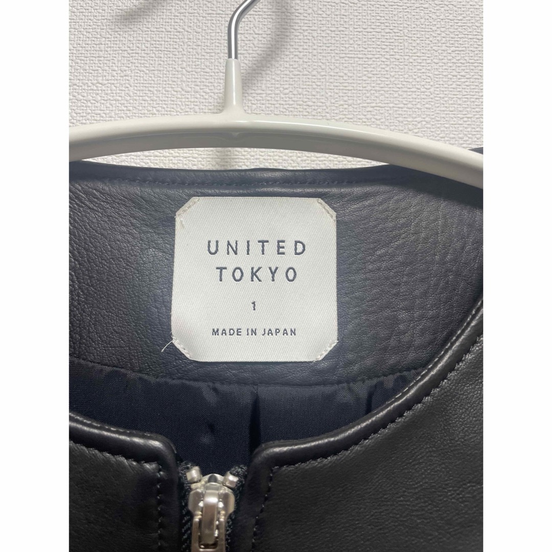 UNITED TOKYO(ユナイテッドトウキョウ)のunited tokyo ライダース　ジャケット メンズのジャケット/アウター(ライダースジャケット)の商品写真