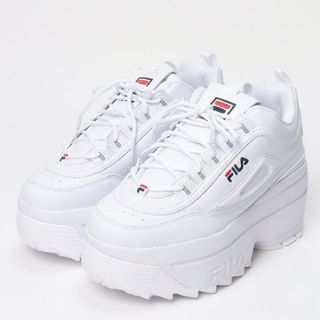 フィラ(FILA)の【値下げ不可】FILA 厚底スニーカー(スニーカー)