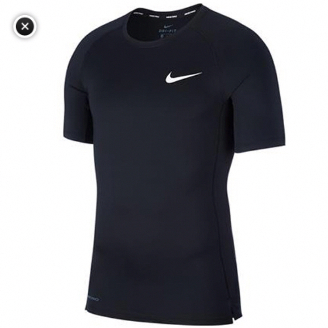 NIKE(ナイキ)のNIKE Pro コンプレッションウェア 半袖 ブラック メンズのトップス(Tシャツ/カットソー(半袖/袖なし))の商品写真